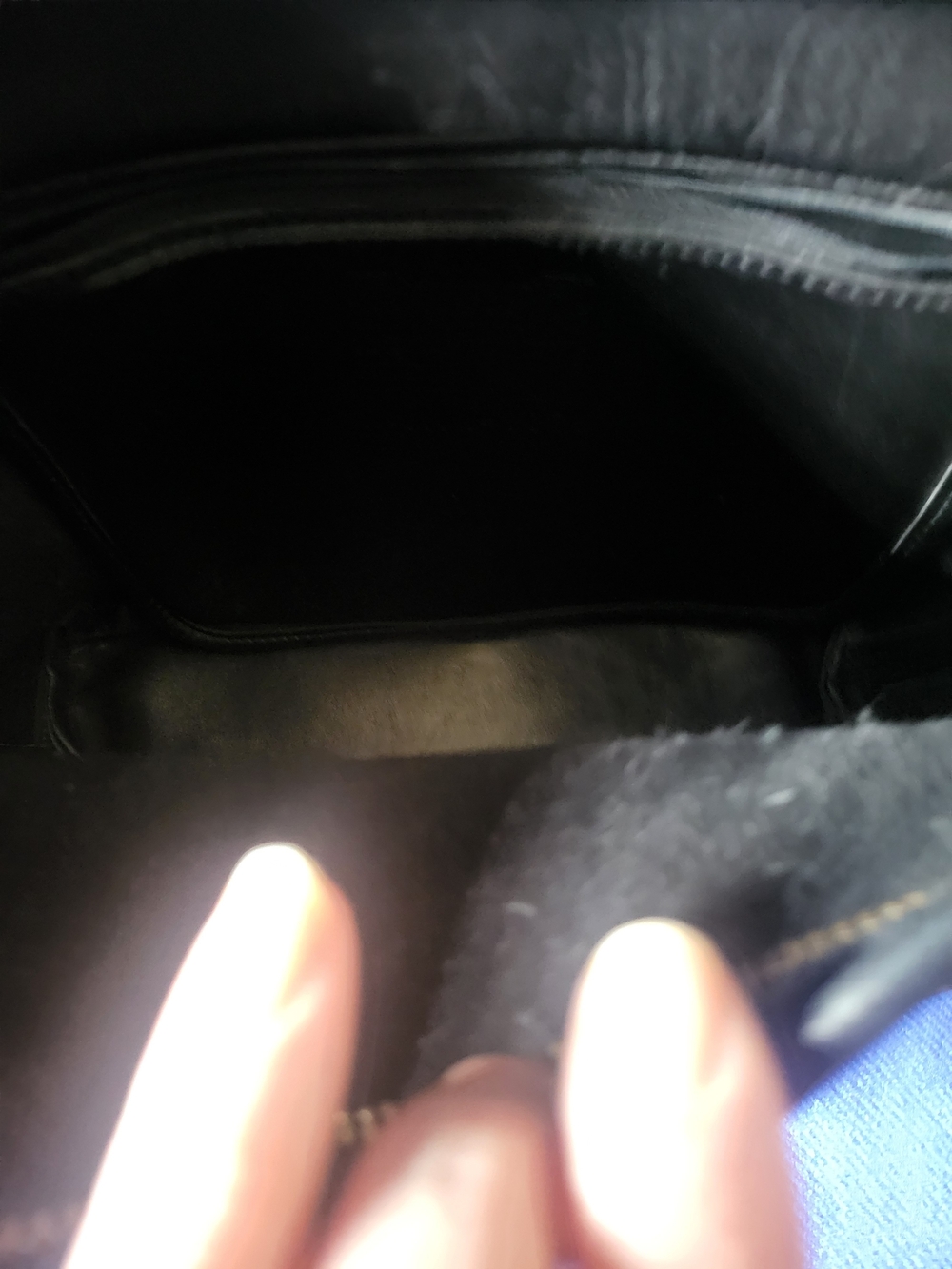 Coach Black Leather & Canvas Shoulder Bag - Picture 14 of 16